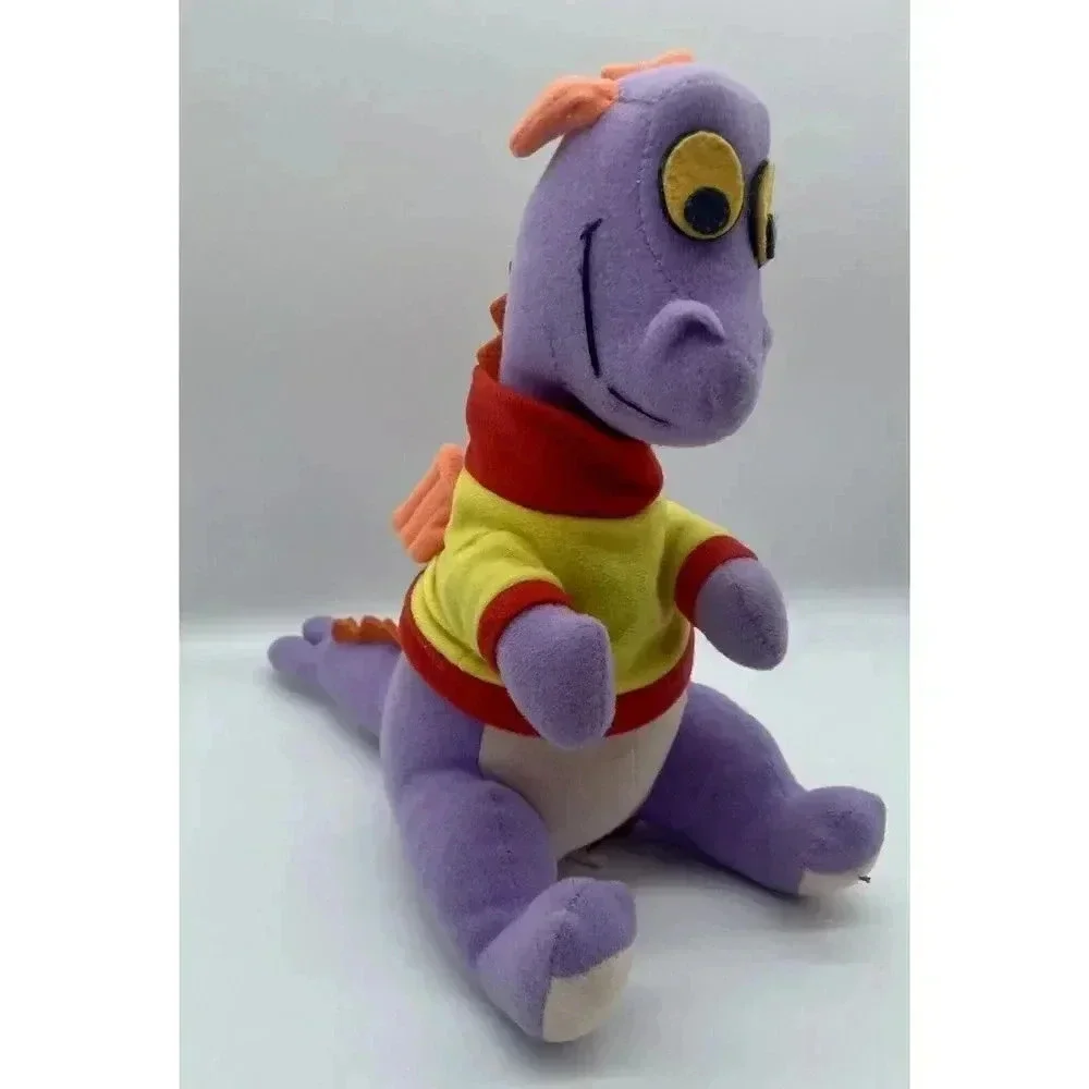Vintage FIGMENT 1982 Walt Disney World Epcot Plush Purple Dragon 13” L x 10” H‎